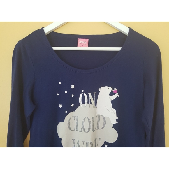 Jenni On Cloud Wine Sleepshirt - Picture 2 of 11